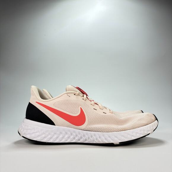 Nike Revolution 5 Light Pink Running Shoes Lightweight BQ6715-605 Womens Size 11 - Picture 1 of 10